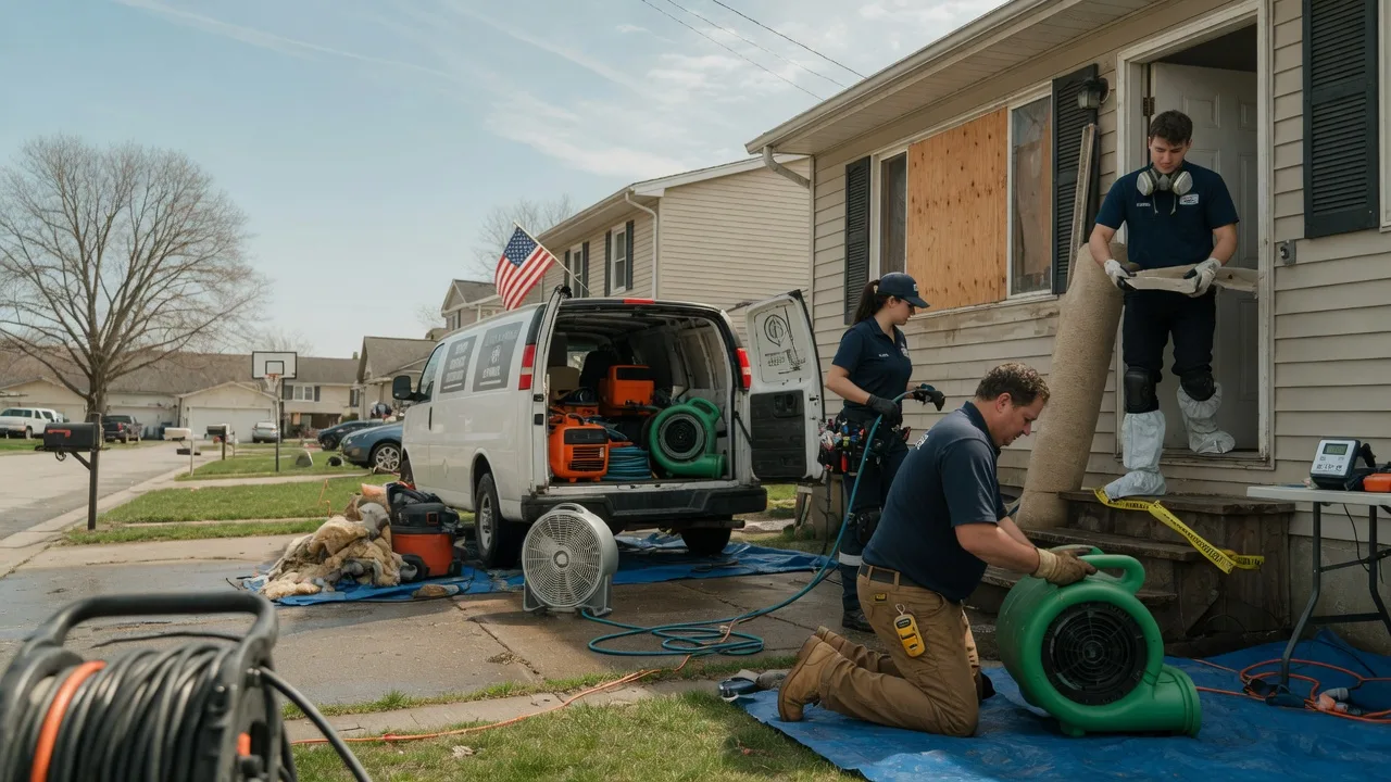 Water Damage Restoration in Gregory, MI near me